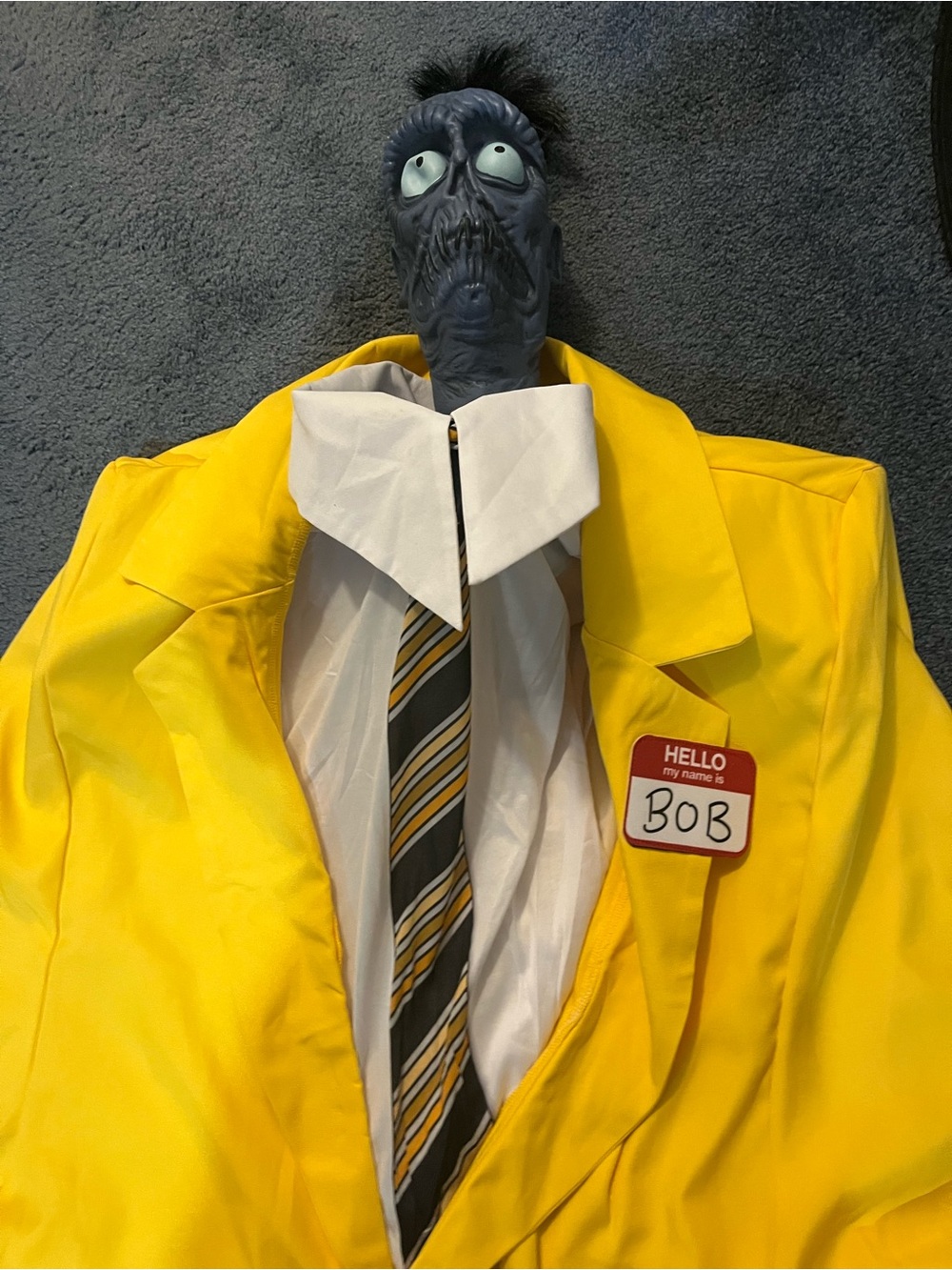 [Large] Spirit Halloween Adult Shrinker Bob Costume Beetlejuice - Picture 4 of 11